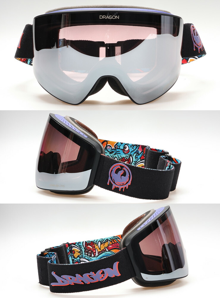 楽天市場】2026 DRAGON ドラゴン スノーボード ゴーグル PXV カラー