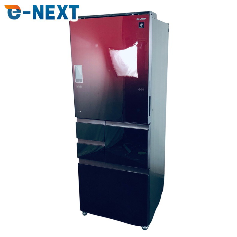 SHARP 家庭用 大型冷蔵庫 500L〜 自動製氷機能 RED レッド SHARP 家庭