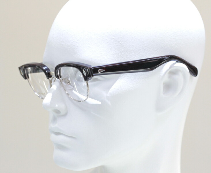 楽天市場】銘品 晴夫作メガネフレーム 希少！ 伊達メガネ セルロイド