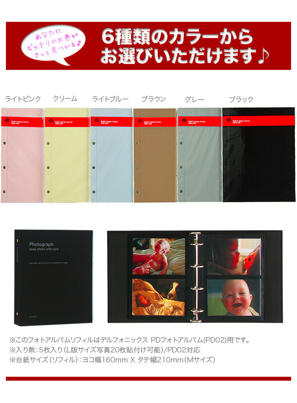 楽天市場】【ポイント5倍】デルフォニックス / PD フォトアルバム