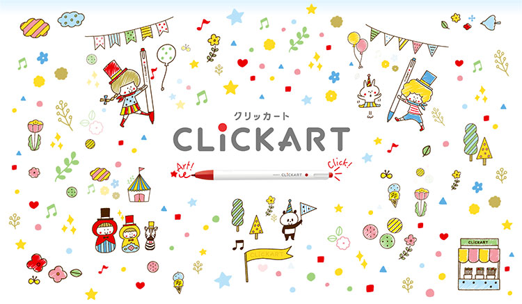 楽天市場】ゼブラ 水性マーカー クリッカート 36色セット（WYSS22-36C