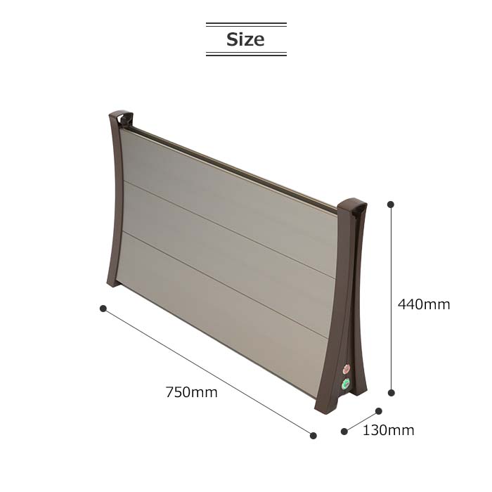 楽天市場】《NGK》Icoro イコロ アルミ パネルヒーター ロング