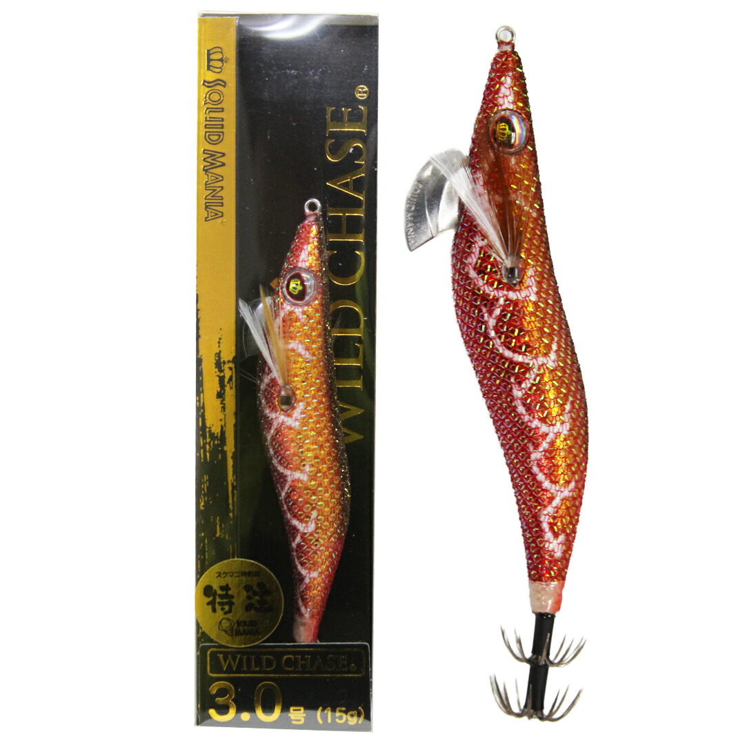 楽天市場】SQUID MANIA スクイッドマニア WILD CHASE ワイルドチェイス