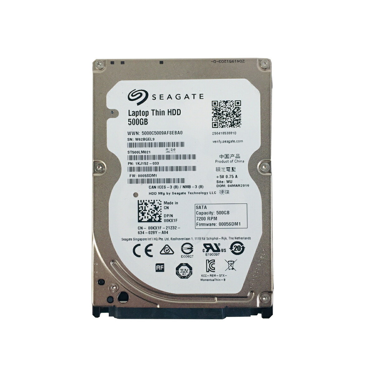 500GB HDD 2.5インチ 100点セット メーカー不問 【公式通販】