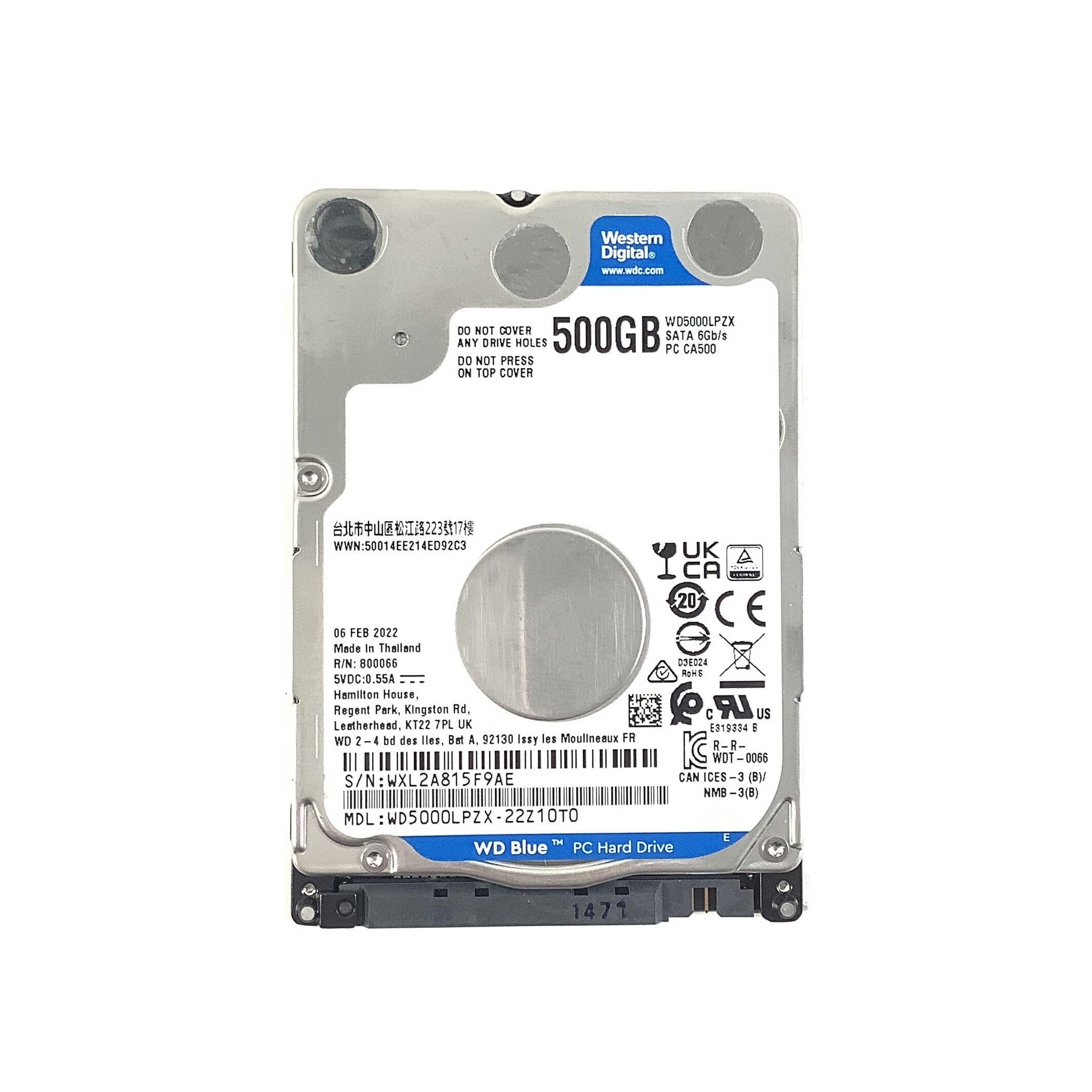 楽天市場】R156-500GB 2.5 インチ SATA HDD 1点 WD/HGST ☆7200rpm