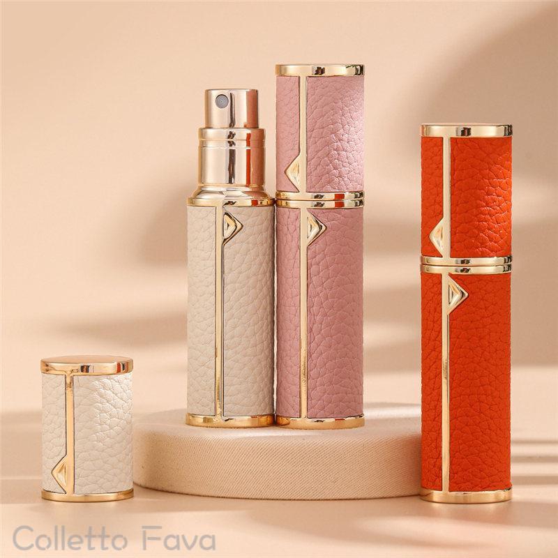 楽天市場】牛革 アトマイザー 香水 持ち運び 詰め替えボトル 5ml 本革