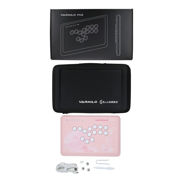 楽天市場】VARMILO（アミロ）FK2 不屈 桜 格闘ゲーム用レバーレス