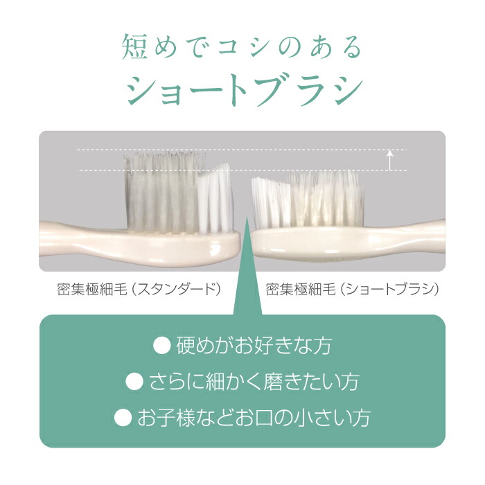 楽天市場】【公式】mous.ORALUMINUS 専用 密集極細毛ブラシ（ショート