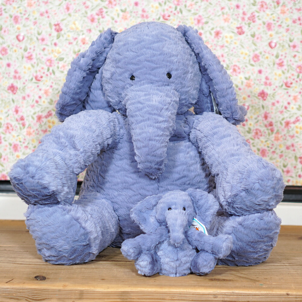 楽天市場】【特大 サイズ 44センチ】Jellycat Fuddlewuddle Elephant
