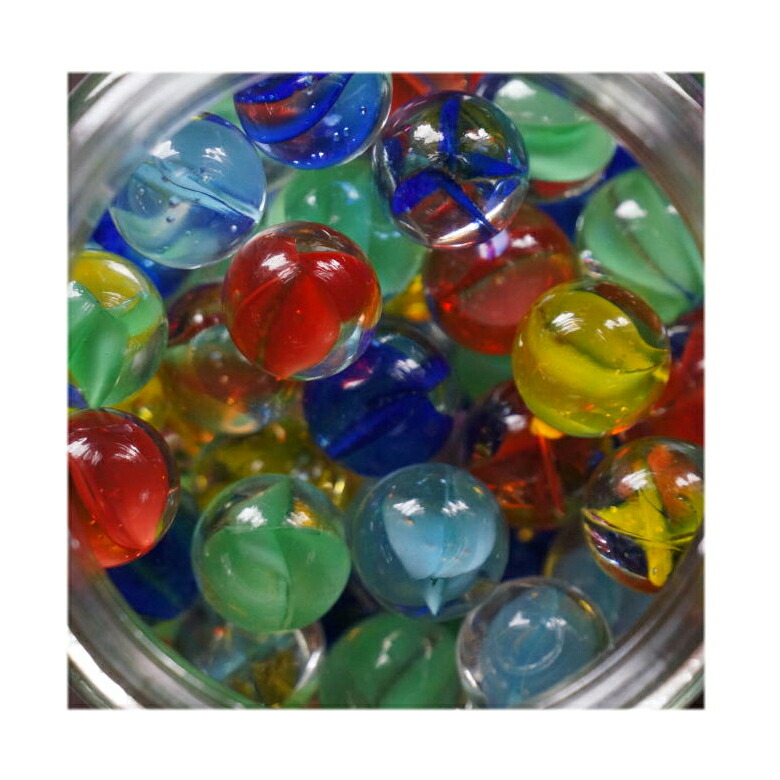 楽天市場】【ビー玉】 12.5mm リーフ（小錦） 500入【びいだま