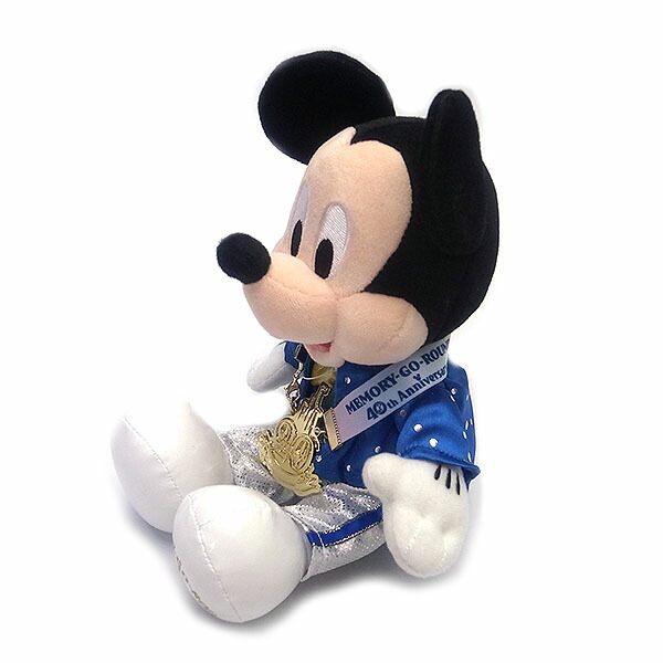 楽天市場】ミッキーぬいぐるみ20周年 復刻版 40周年 なつかしいパーク