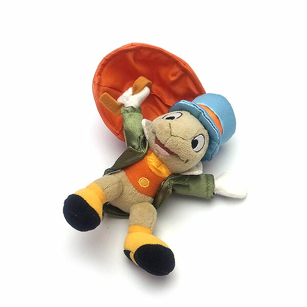 楽天市場】zq ジミニークリケット ぬいぐるみバッジ ぬいバ ピノキオと