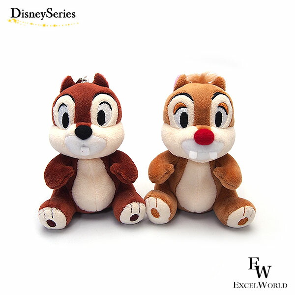 楽天市場】チップとデール ぬいぐるみバッジ2個 ディズニー リゾート