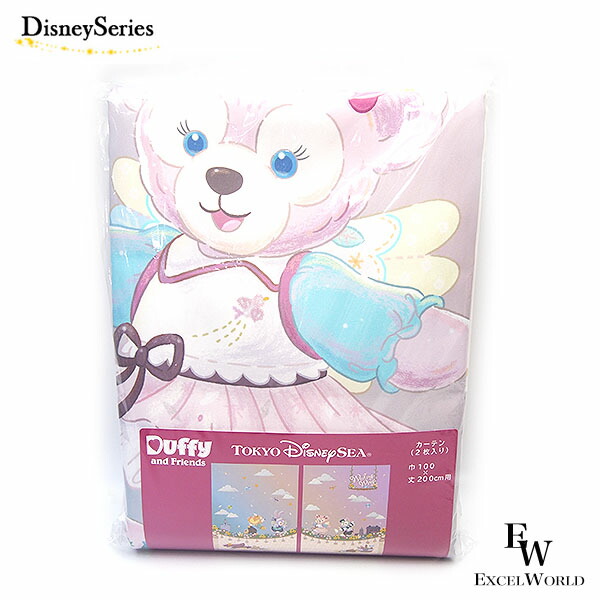 楽天市場】カーテン ウィッシング・ウィングス ダッフィー＆フレンズ