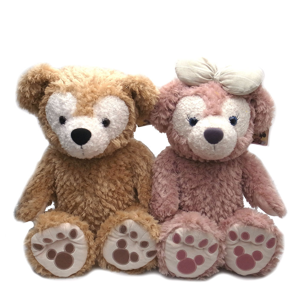 楽天市場】ダッフィー＆シェリーメイ ぬいぐるみ Mサイズ ペアセット