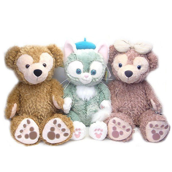 楽天市場】ダッフィー＆シェリーメイ ＆ジェラトーニ Mサイズ