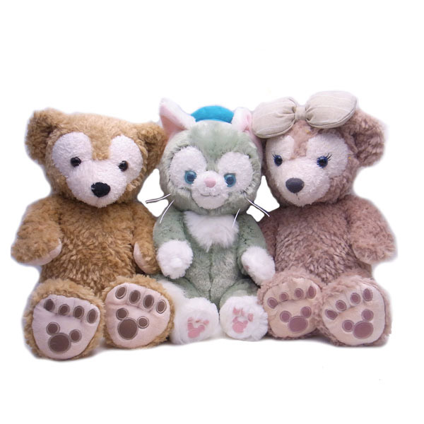 楽天市場】ダッフィー＆シェリーメイ＆ジェラトーニ ぬいぐるみ S