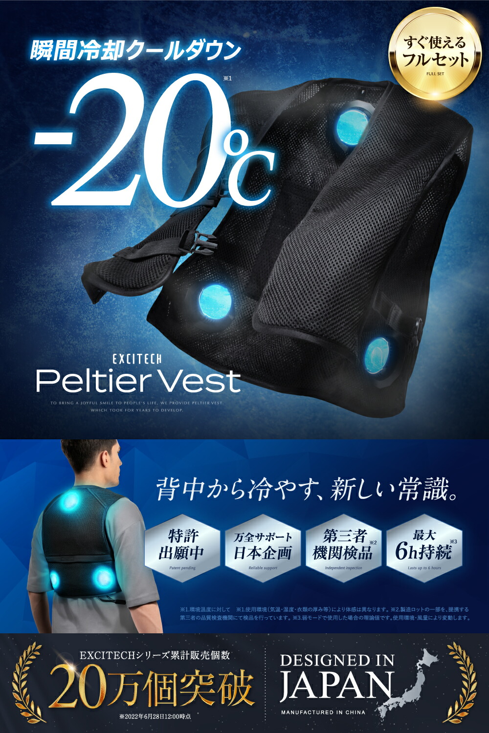 楽天市場】ペルチェ ベスト 冷却ベスト 【2025年最新 日本企業企画