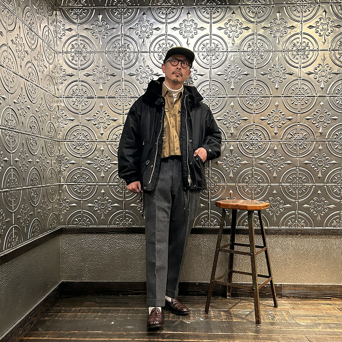 楽天市場】BARBOUR (バブアー) SHORT WIND WAX PARKA - BLACK アウター