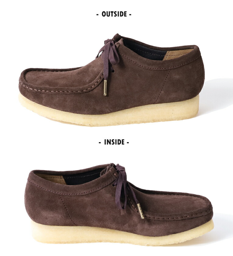 楽天市場】CLARKS / クラークス clks004 WALLABEE C/O & NEW