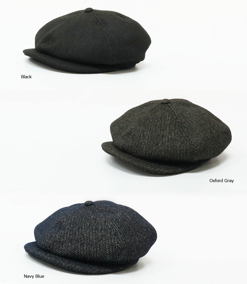 RRLのキャスケット帽(ビーチクロス) ウールコットン肉厚ビーチクロス