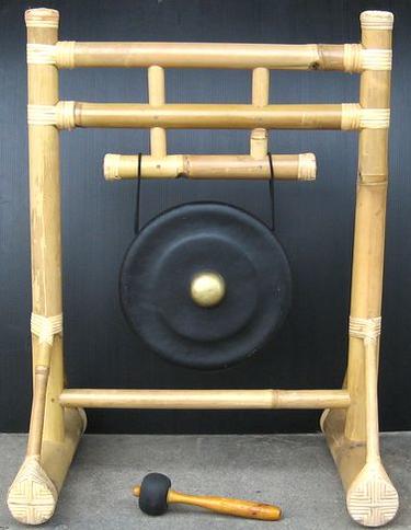 銅鑼、木製スタンド付き(古民具) 銅鑼、木製スタンド付き(古民具) 銅鑼