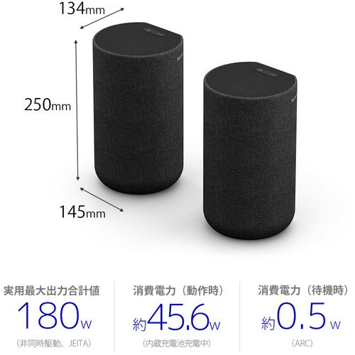 楽天市場】ソニー SONY SA-RS5 リアスピーカー 2台1組 SARS5 : イー