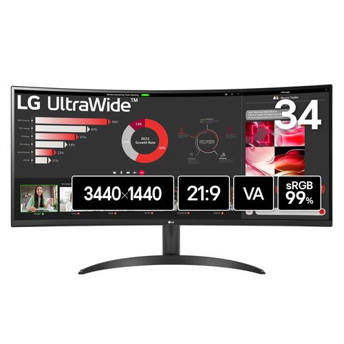 楽天市場】LG モニター 34WP500-B 34インチの通販