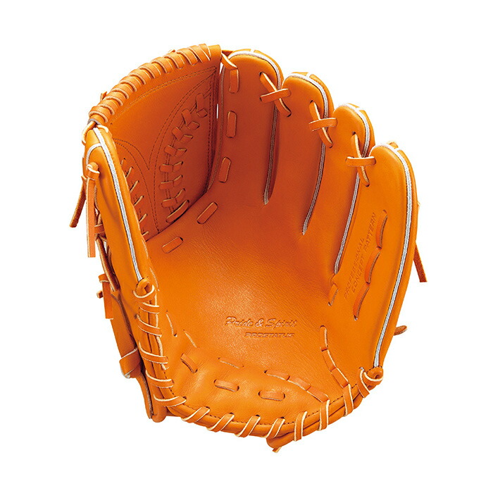 ZETT PROSTATUS 軟式グローブ オレンジ ZETT プロステイタス 軟式