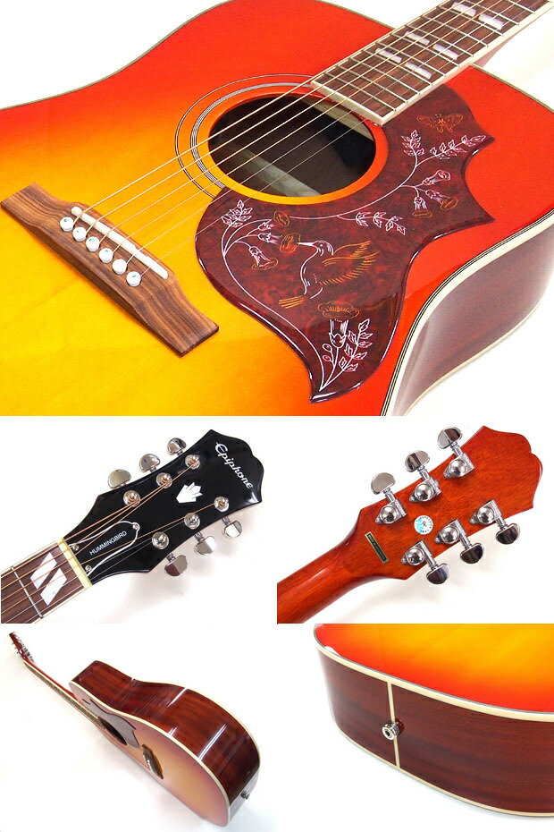 楽天市場】Epiphone エピフォン アコースティックギター Hummingbird