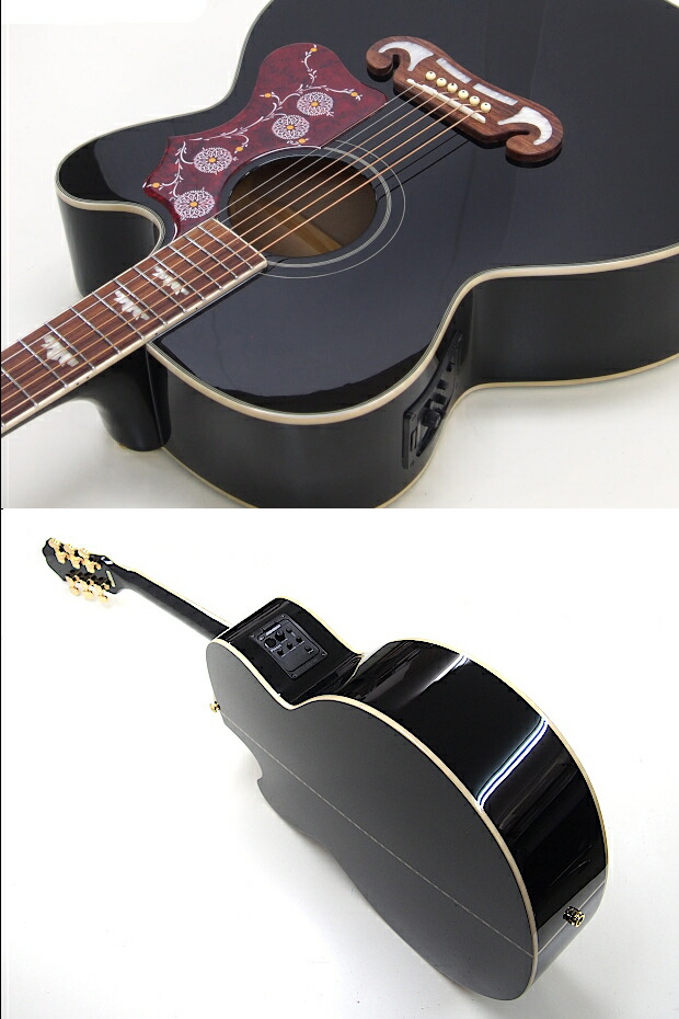 楽天市場】エピフォン アコースティックギター Epiphone J-200EC