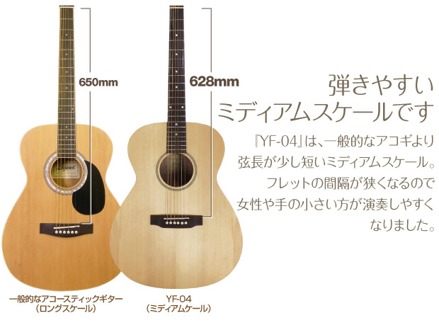 楽天市場】S.Yairi YF-04 BLK ブラック アコースティックギター アコギ
