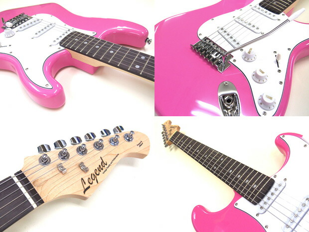 楽天市場】エレキギター 初心者 Legend レジェンド LST-Z PK ストラト