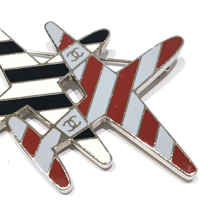 楽天市場】【中古】CHANEL（シャネル） エアライン 飛行機 ブローチ