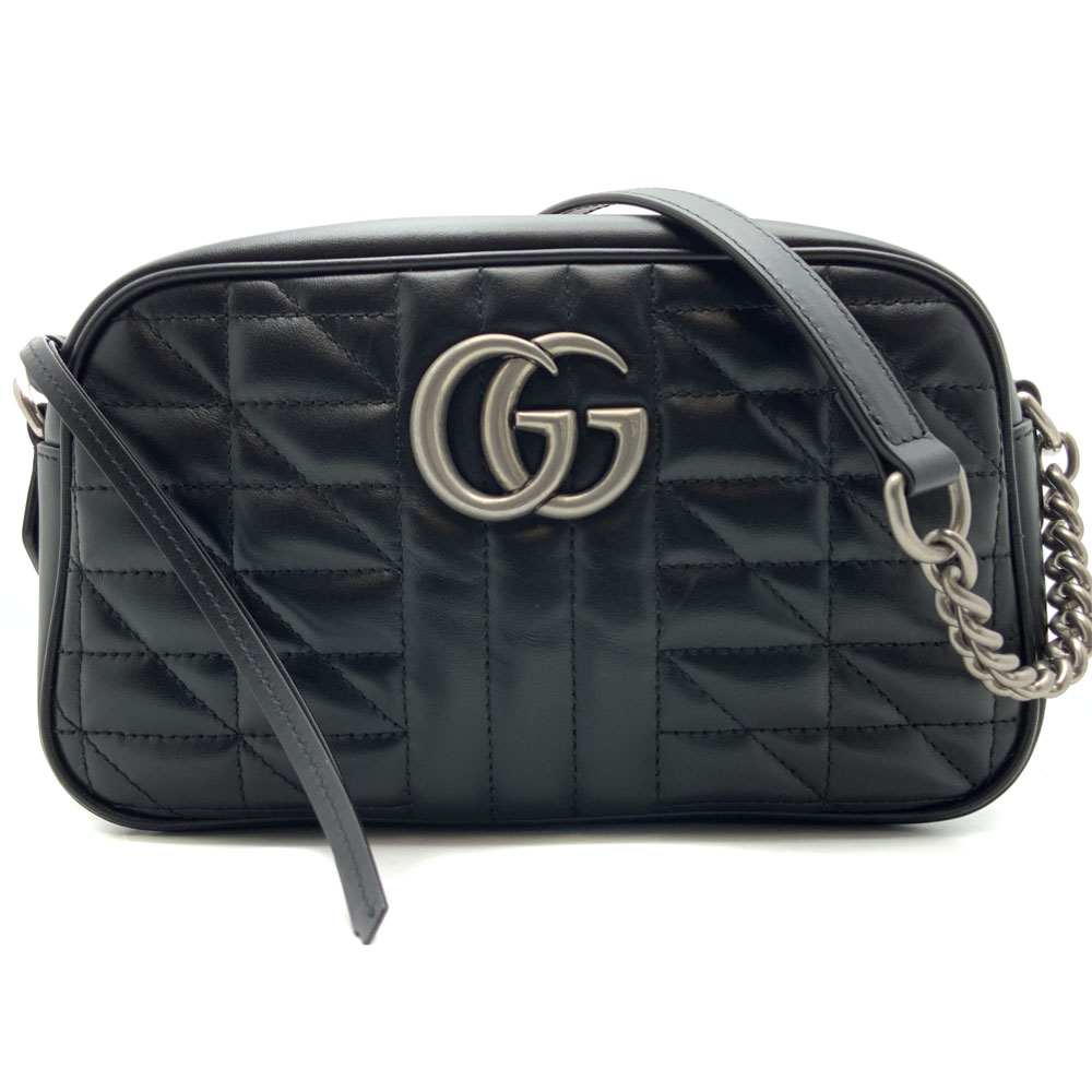 楽天市場】【中古】GUCCI（グッチ）447632 GGマーモント スモール