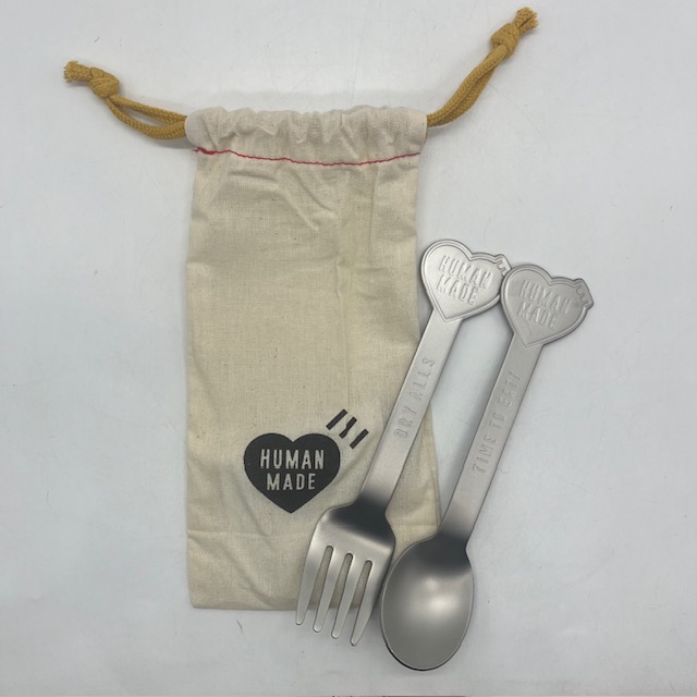 楽天市場】HUMAN MADE HERAT SPOON&FORK SET ヒューマンメイド ハート