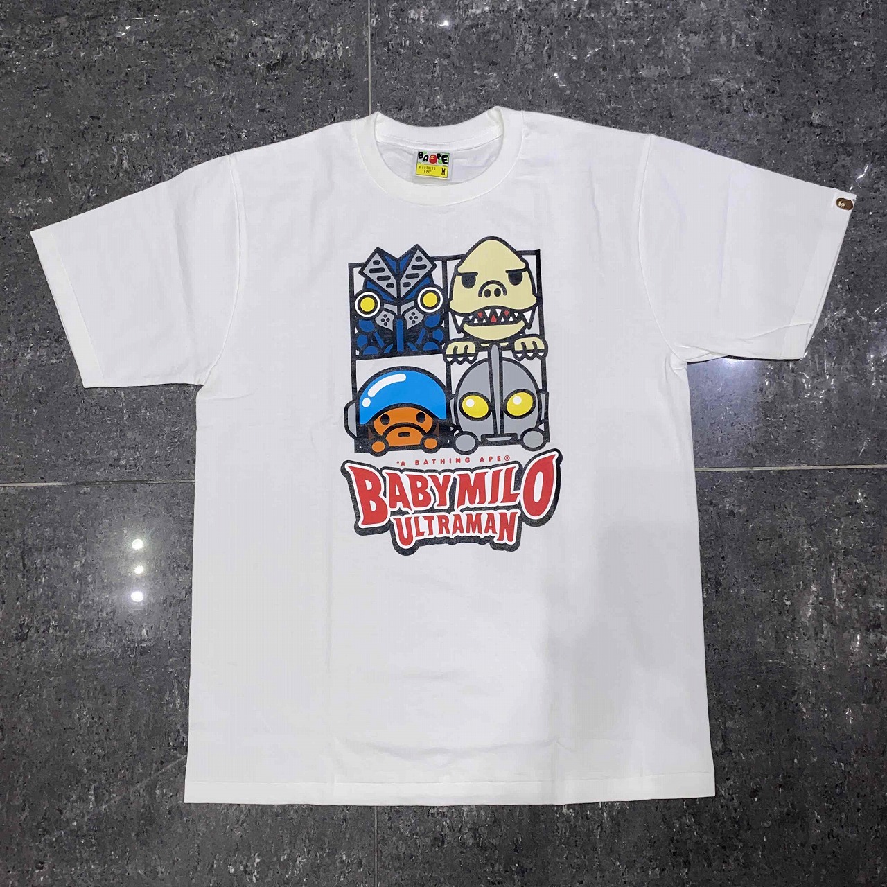 楽天市場】A BATHING APE ULTRAMAN BABY MILO TEE 2014年 Mサイズ ア