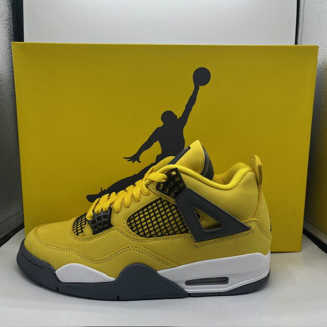 楽天市場】NIKE 2021年 AIR JORDAN 4 RETRO TOUR YELLOW 25.0cm CT8527