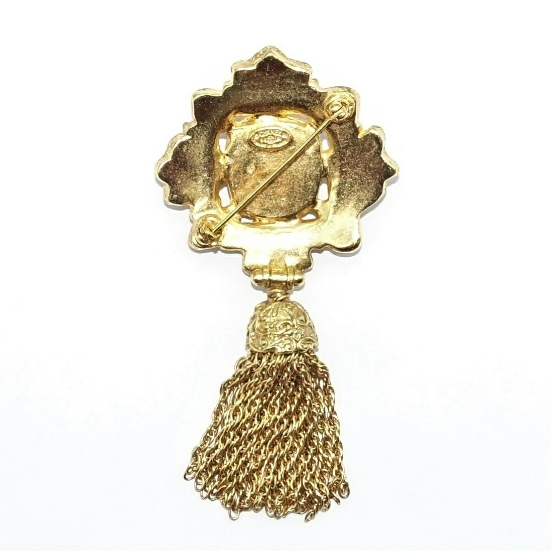 楽天市場】CHANEL 94A フリンジ ココマーク グリポアブローチ シャネル