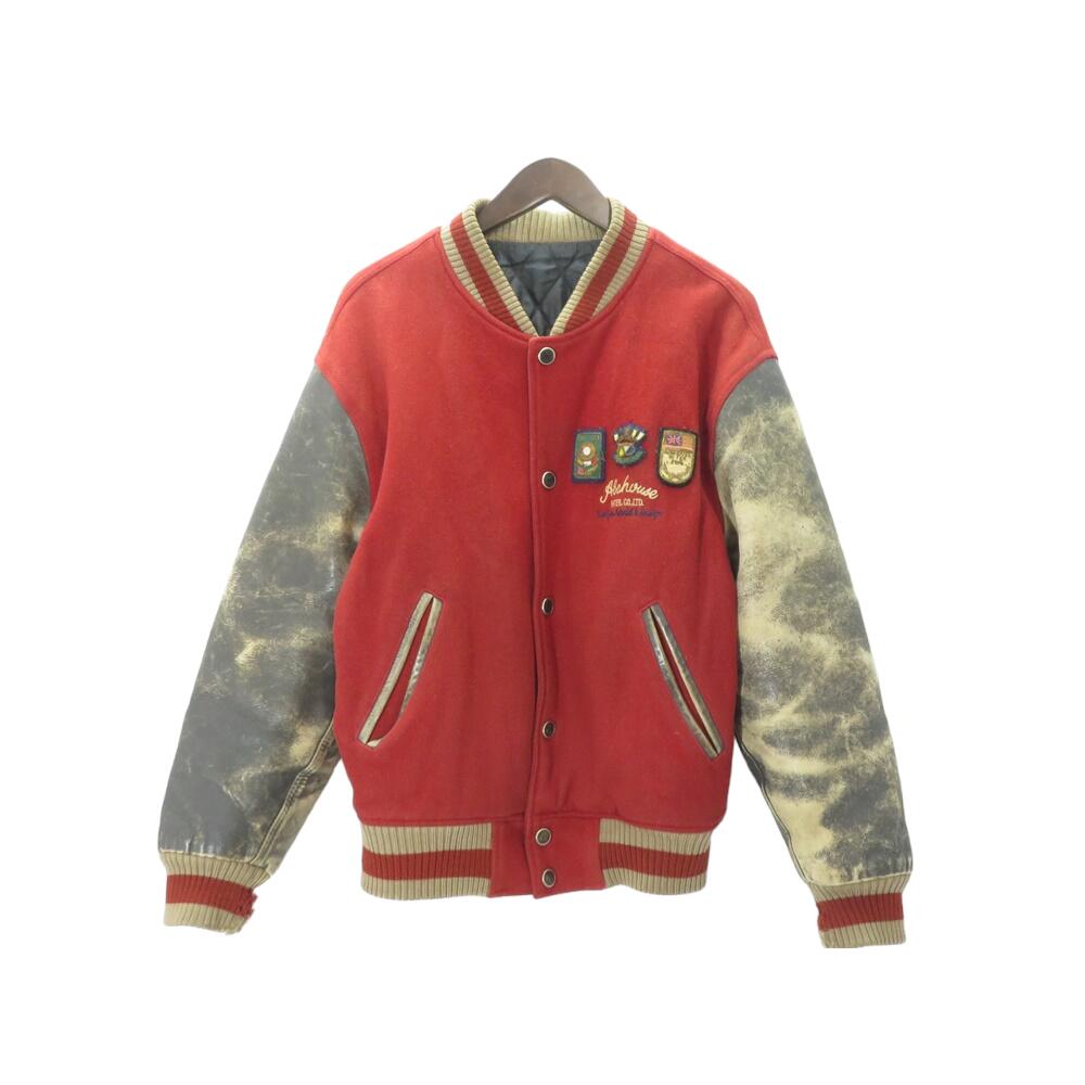 楽天市場】VINTAGE ABAHOUSE 80〜90s STADIUM JACKET アバハウス