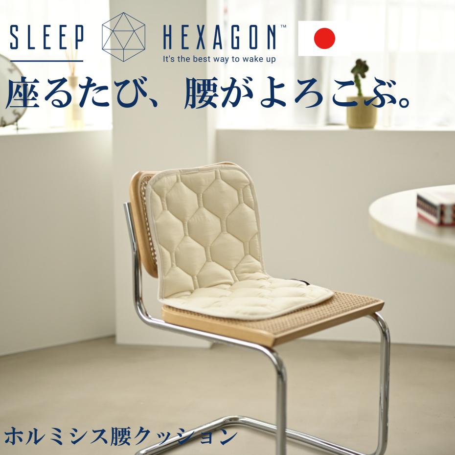 楽天市場】公式 スリープヘキサゴン ホルミシス腰クッション 腰