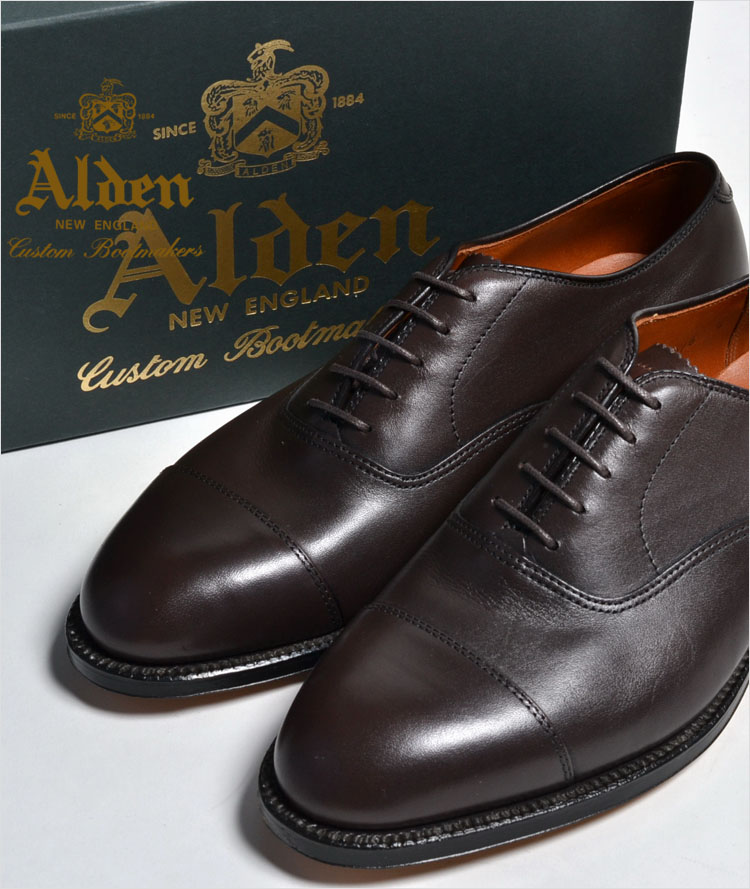 楽天市場】ALDEN 920 オールデン ストレートチップ（CAP TOE