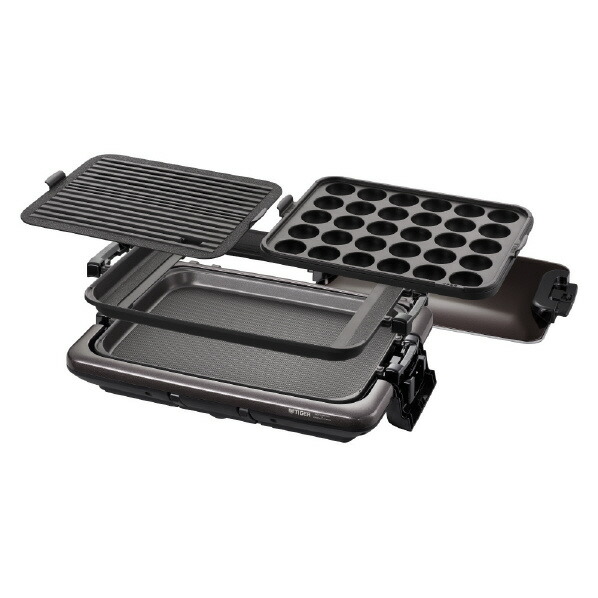 楽天市場】タイガー魔法瓶 ホットプレート3枚セット CRV-A300-Tの通販