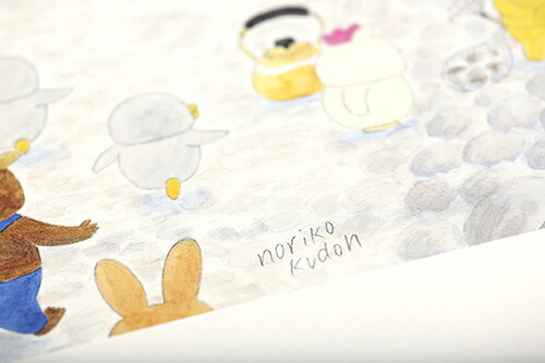 楽天市場】【直筆サイン入り複製原画】工藤 ノリコ ノラネコぐんだん