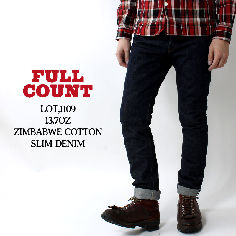 楽天市場】フルカウント FULL COUNT ジーパン タイト ストレート