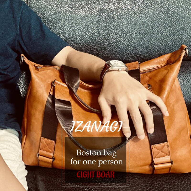 楽天市場】IZANAGI 本革 ボストンバッグ 牛革 牛本革 レザー ムラ染め
