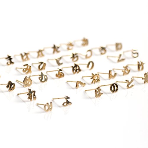 楽天市場】k18 ピアス 片耳 イロンデール エペパン hirondelle et