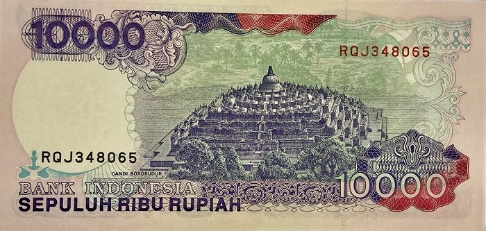 楽天市場】インドネシア10000ルピア【未使用】1992年世界外国貨幣古銭