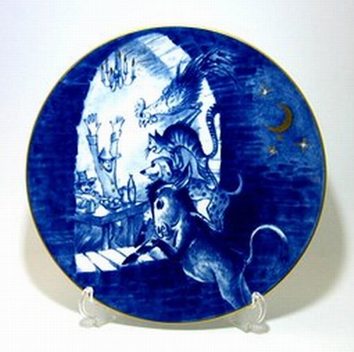 楽天市場】マイセン 【イヤープレート】 1991年・ブレーメンの音楽隊