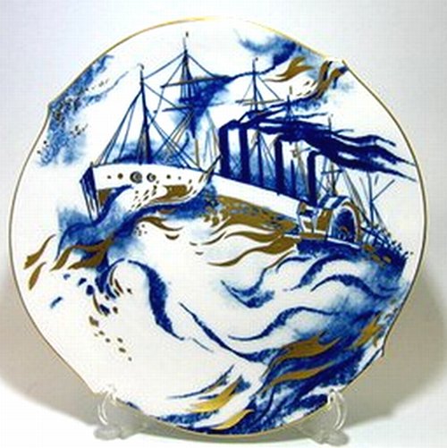 楽天市場】マイセン・イヤープレート 2003年・グレートイースタン号